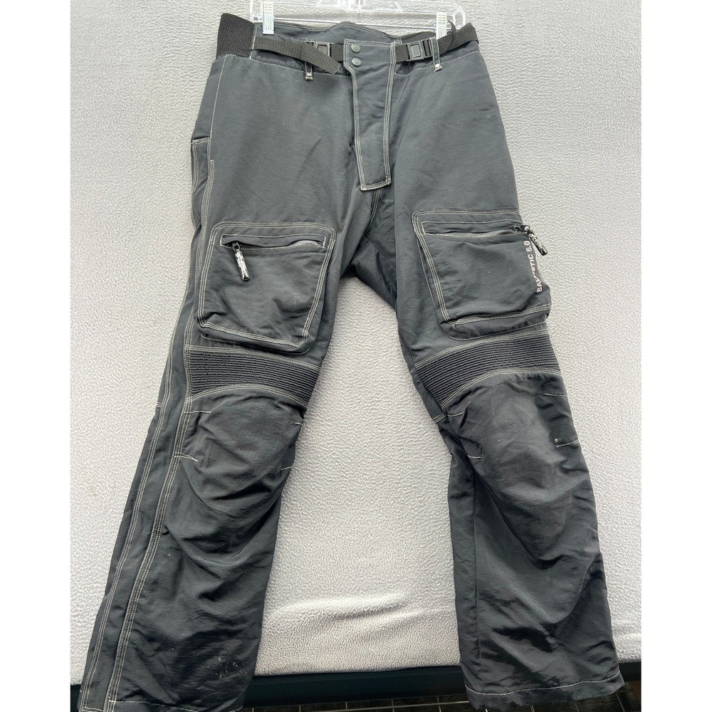 Joe Rocket Ballistic 5.0 Motorcycle Riding Pants Mens Sz S Black Textile Padded